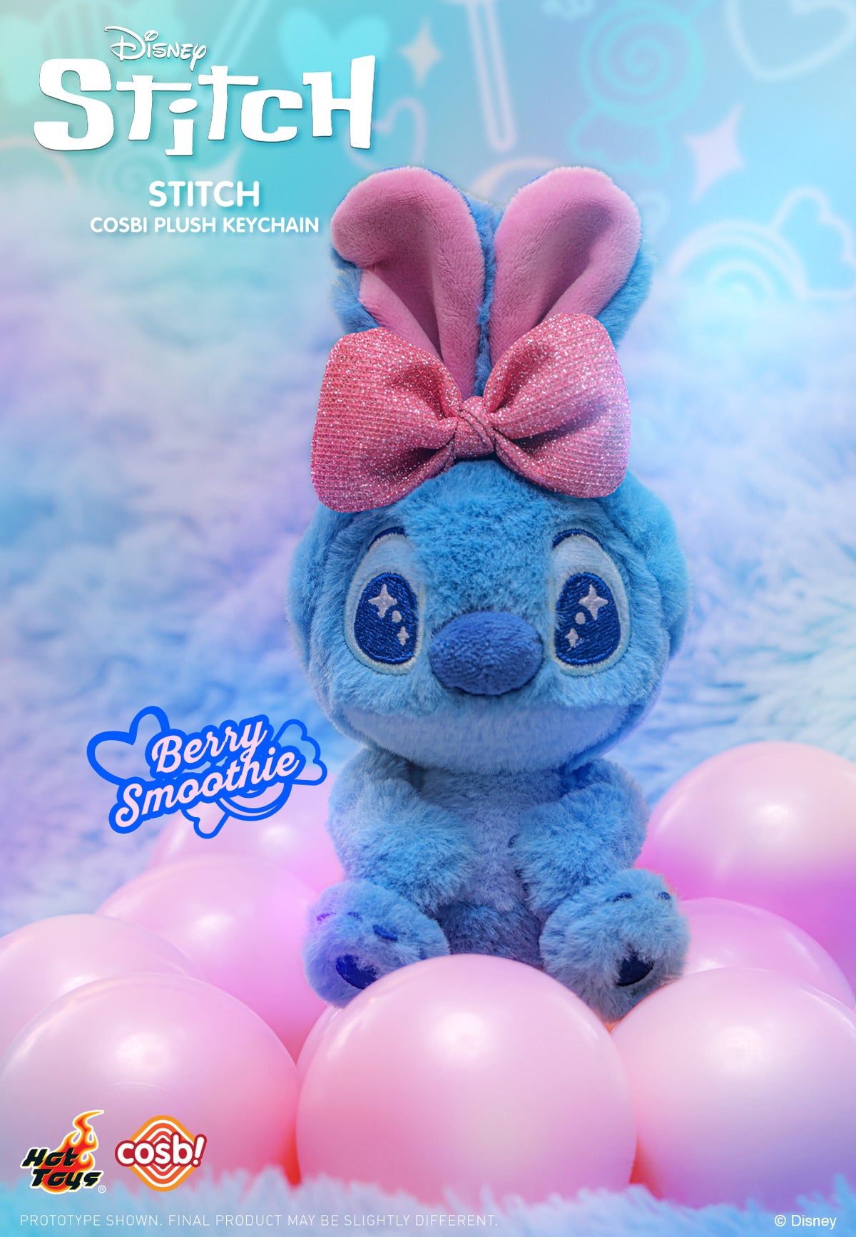 Stitch Cosbi Plush Keychain Colleciton Blind Box-Single Box (Random)-Hot Toys-Ace Cards & Collectibles