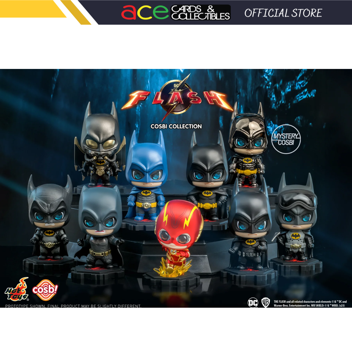 The Flash Cosbi Collection-Single Box (Random)-Hot Toys-Ace Cards &amp; Collectibles