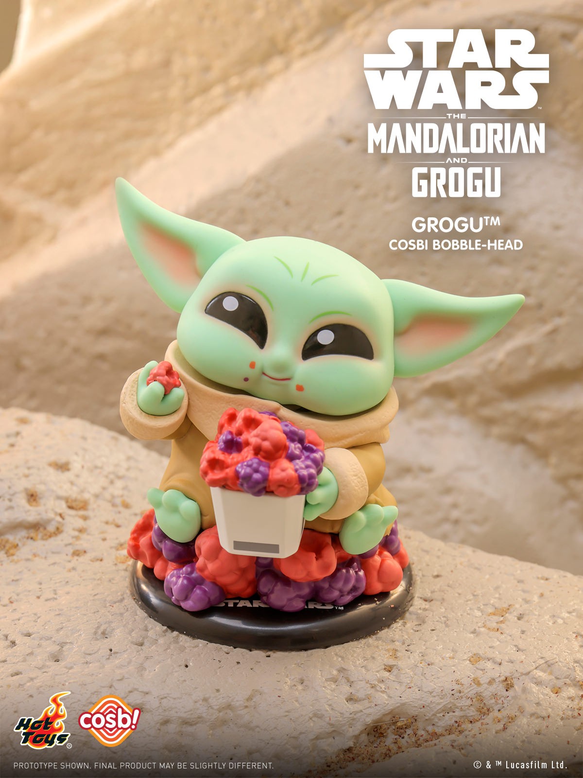 The Mandalorian & Grogu Cosbi Bubble-Head Series-Single Box (Random)-Hot Toys-Ace Cards & Collectibles