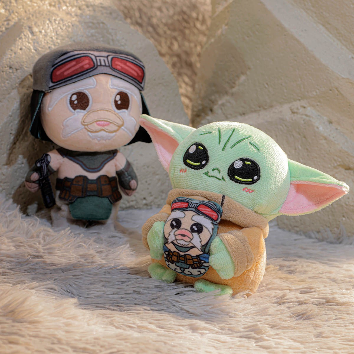 The Mandalorian and Grogu Cosbi Plush Keychain Collection-Single Box (Random)-Hot Toys-Ace Cards & Collectibles