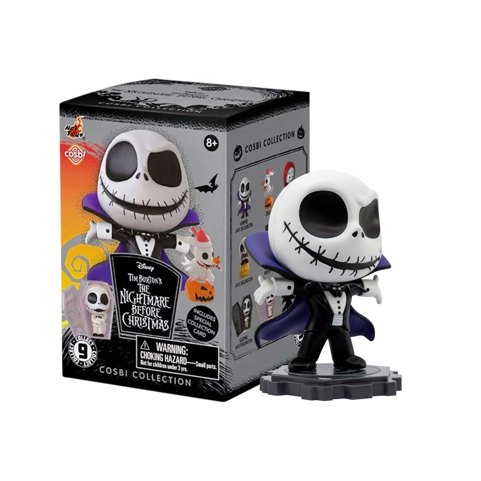The Nightmare Before Christmas Cosbi Collection Series 3-Single Box (Random)-Hot Toys-Ace Cards & Collectibles