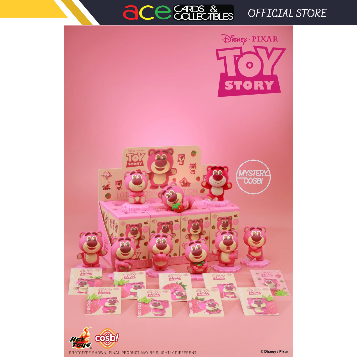 Toy Story Lotso Cosbi Collection-Display Box (8pcs)-Hot Toys-Ace Cards &amp; Collectibles