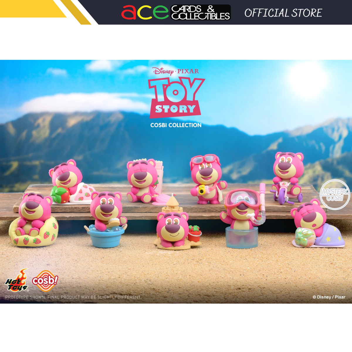 Toy Story Lotso Cosbi Collection Series 2-Single Box (Random)-Hot Toys-Ace Cards &amp; Collectibles