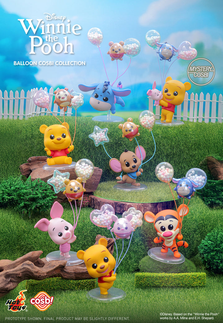 Winnie the Pooh Balloon Cosbi Collection-Single Box (Random)-Hot Toys-Ace Cards & Collectibles