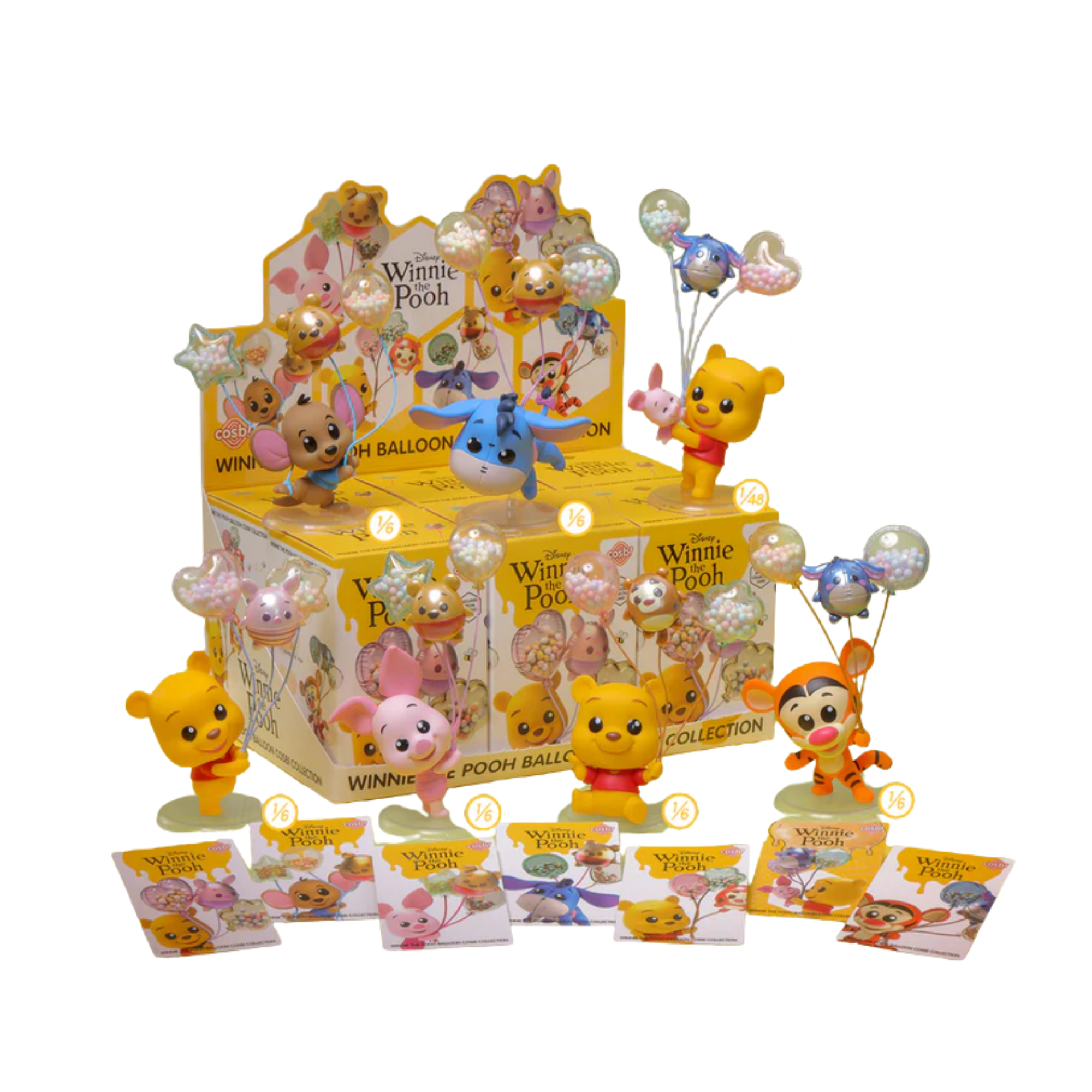 Winnie the Pooh Balloon Cosbi Collection-Single Box (Random)-Hot Toys-Ace Cards & Collectibles