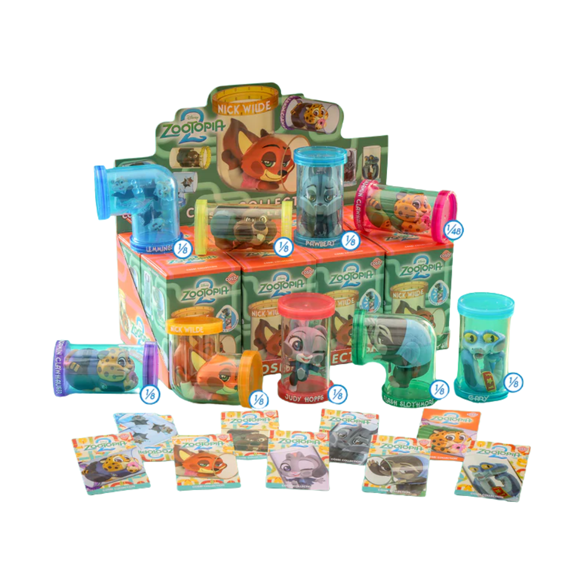 Zootopia 2 Cosbi Collection Series-Single Box (Random)-Hot Toys-Ace Cards & Collectibles