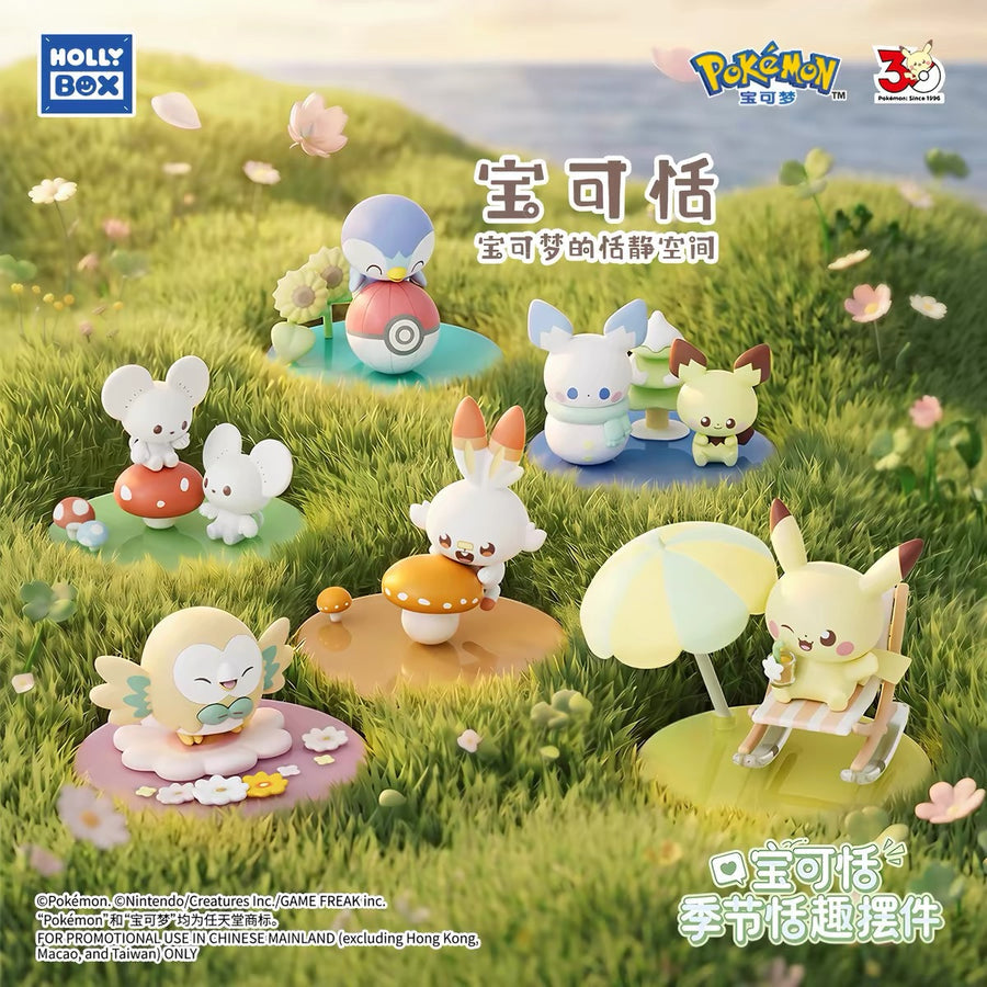 HollyBox PokePeace Seasonal Tranquility Series Blind Box