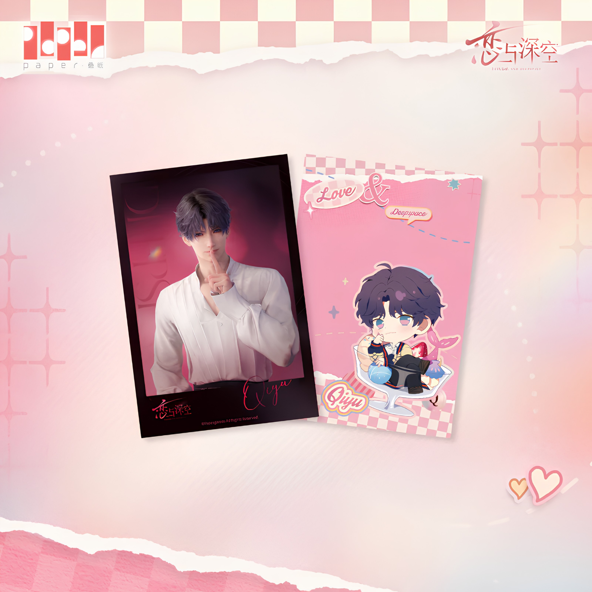 Infold Games Love And Deepspace "Heart Whispers Series" Postcard Sets-Rafayel-Infold Games-Ace Cards & Collectibles