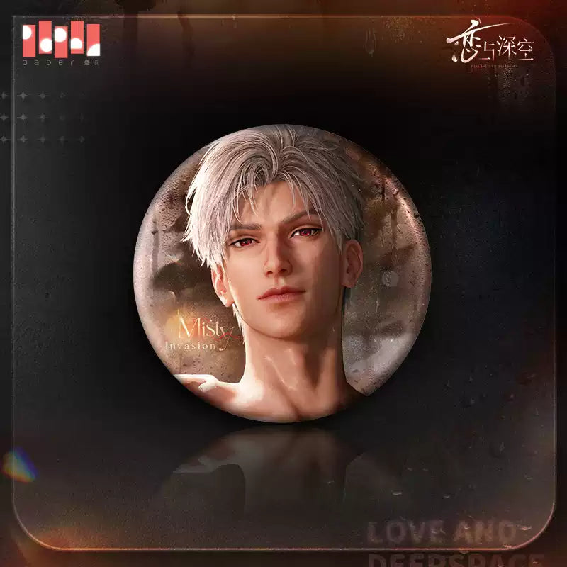 Love And Deepspace "Invasion of Emotions Series" Badges-Sylus-Infold Games-Ace Cards & Collectibles