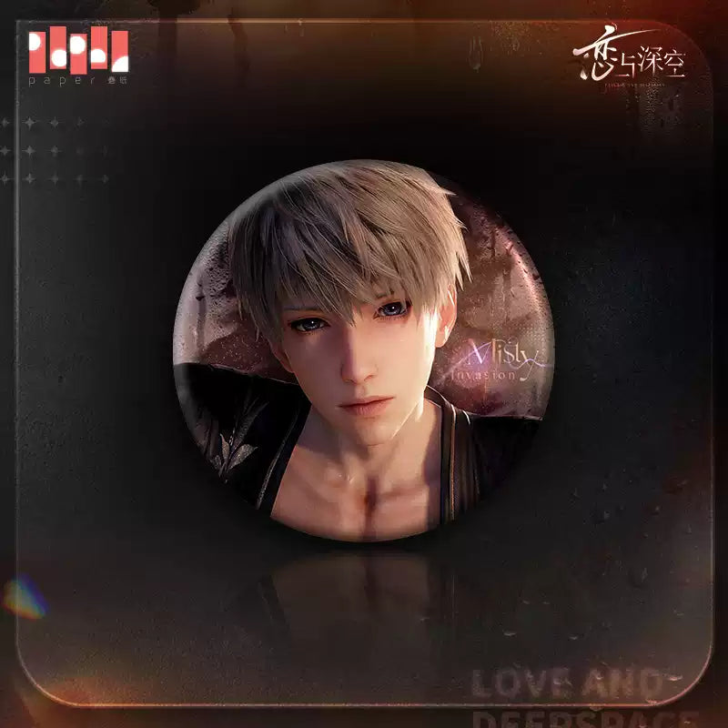 Love And Deepspace "Invasion of Emotions Series" Badges-Xavier-Infold Games-Ace Cards & Collectibles