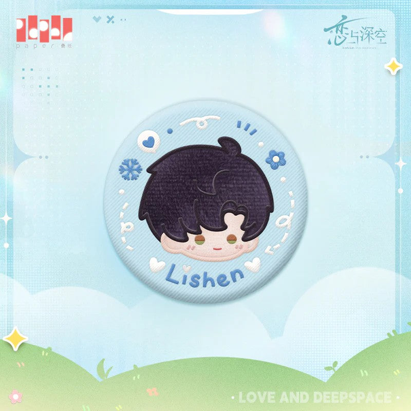 Love And Deepspace "Wandering Moments Embroidered Series" Badges-Zayne-Infold Games-Ace Cards & Collectibles