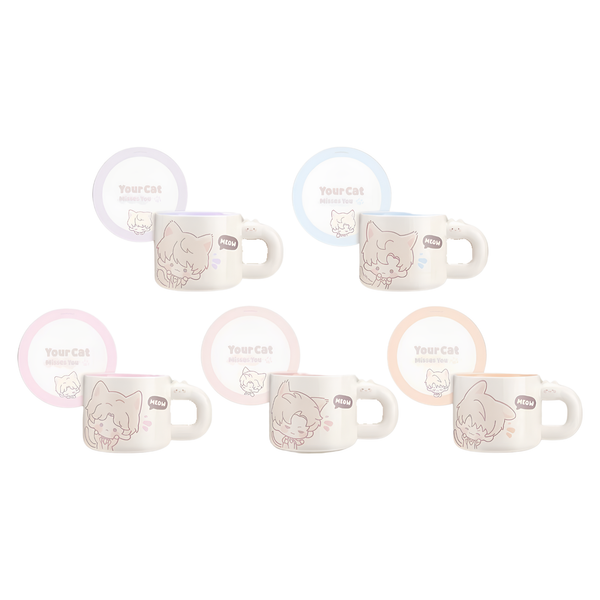 Love and Deepspace 'Cat Misses You Series' Mug-Zayne-Infold Games-Ace Cards & Collectibles