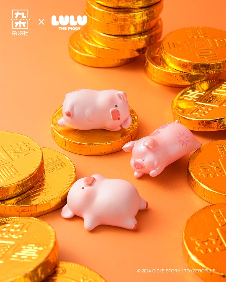 JIUMU x Lulu The Piggy "Blessing Series" Surprise Blind Bag-Single Bag (Random)-Jiumu Sundries Club-Ace Cards & Collectibles