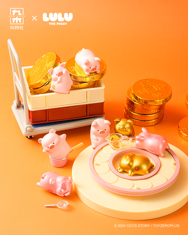 JIUMU x Lulu The Piggy "Blessing Series" Surprise Blind Bag-Single Bag (Random)-Jiumu Sundries Club-Ace Cards & Collectibles