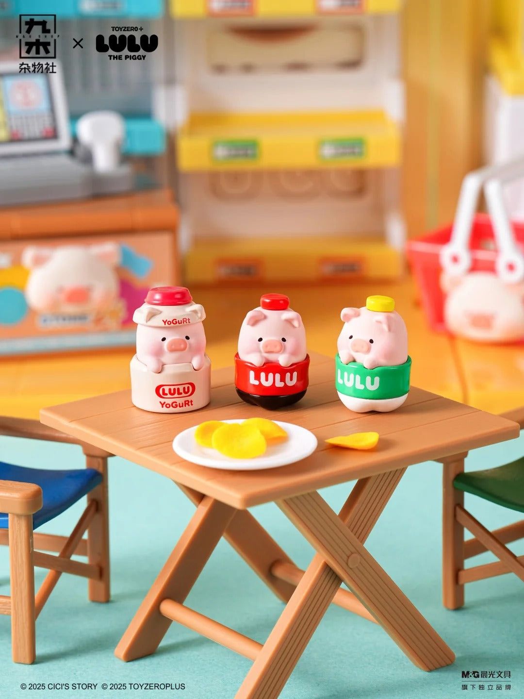 JIUMU x Lulu The Piggy "Convenience Store Series" Surprise Blind Box-Single Bag (Random)-Jiumu Sundries Club-Ace Cards & Collectibles