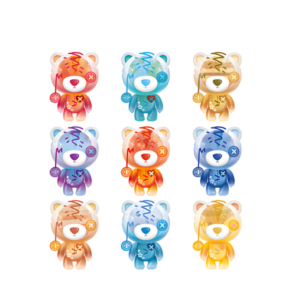 Raggedy Teddy Shining Universe Series-Single Box (Random)-JoyBrain-Ace Cards & Collectibles