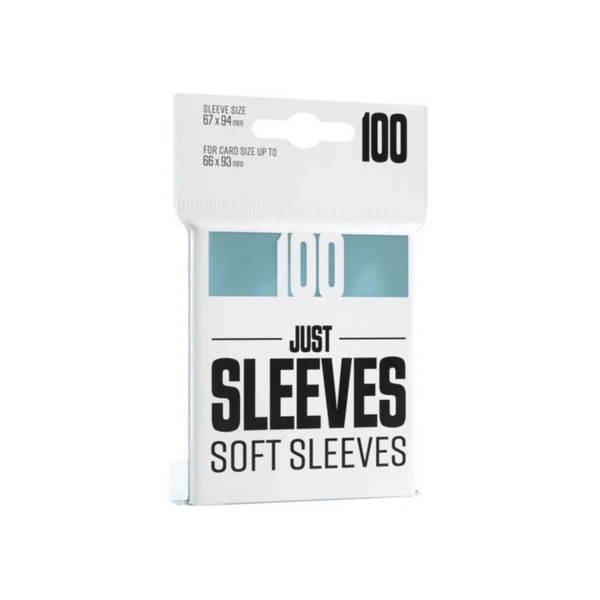 Just Sleeve Standard Size 100pcs - "Soft Sleeve (Penny Sleeve)"-Just Sleeve-Ace Cards & Collectibles