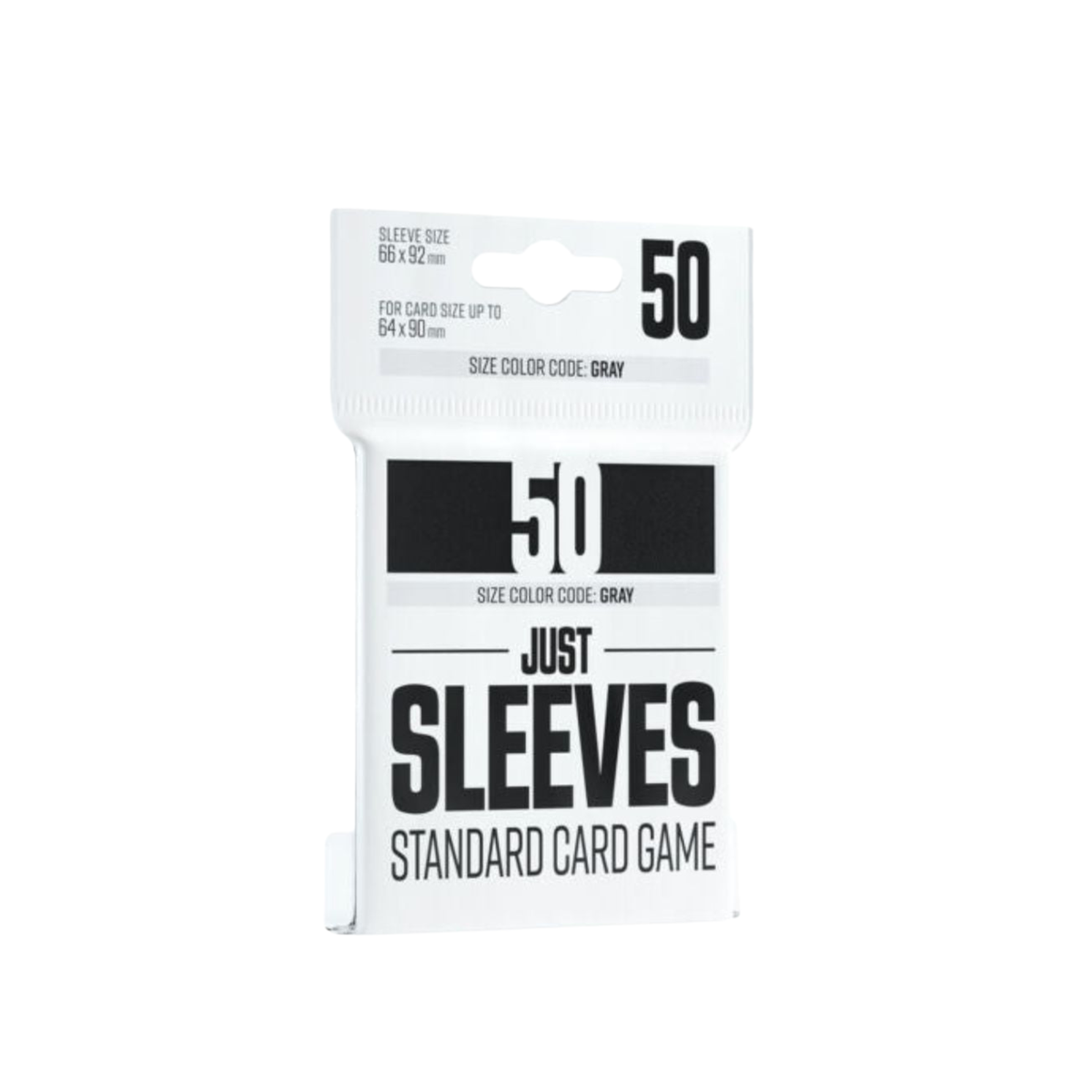 Just Sleeve Standard Size 50pcs - "Standard Black 50"-Just Sleeve-Ace Cards & Collectibles