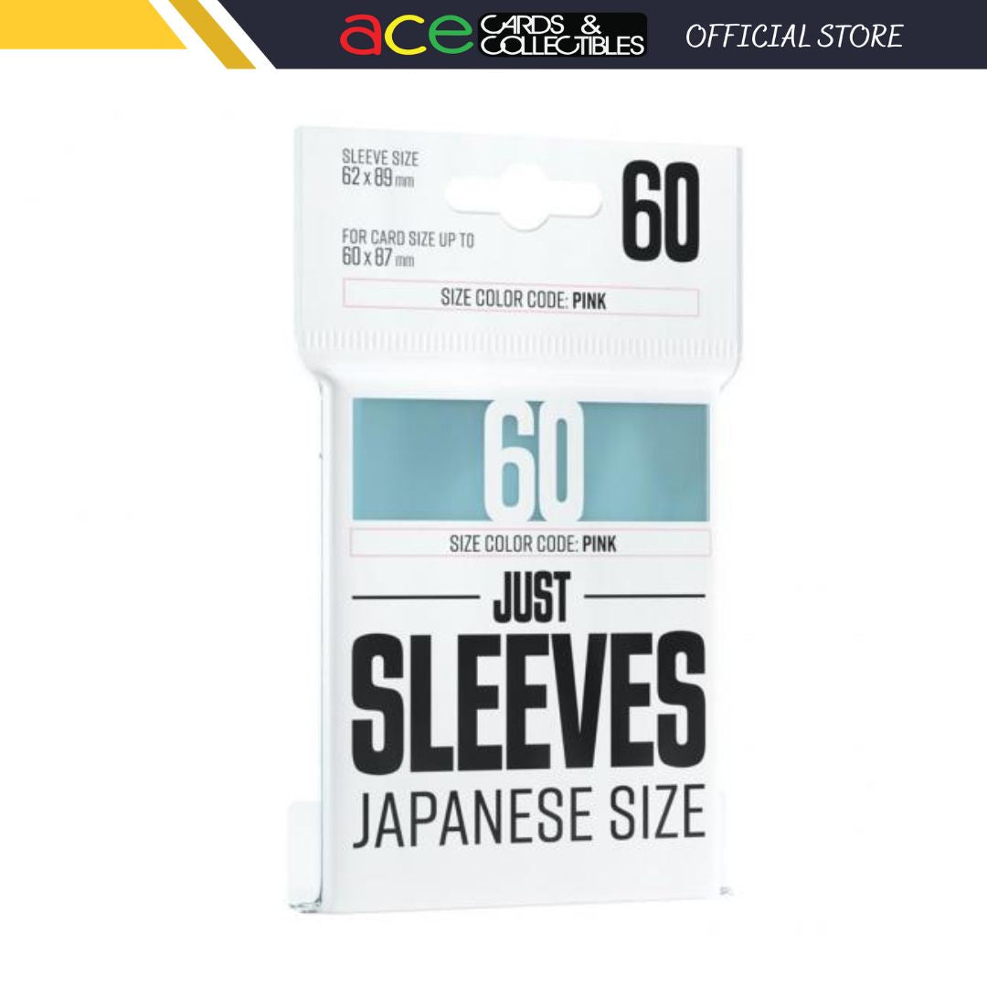 Just Sleeves Japanese Size 60pcs - "Japanese Sleeve"-Just Sleeves-Ace Cards & Collectibles