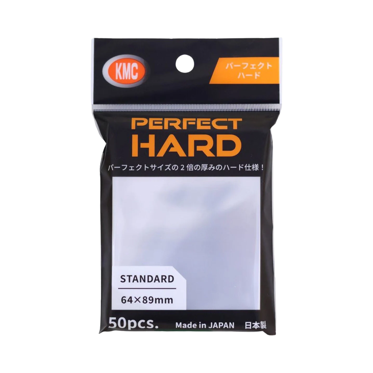 KMC Card Sleeve Barrier Clear Standard Size - Perfect Fit (K-Pop/Digimon/Pokemon/One-Piece Card)-Perfect Fit Hard-KMC-Ace Cards & Collectibles