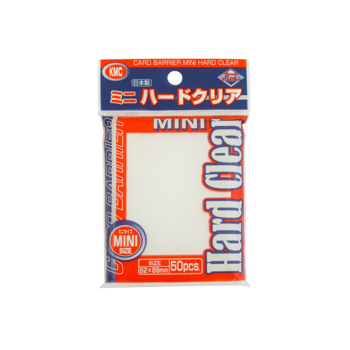 KMC Sleeve Card Barrier Clear - Mini Size Hard-KMC-Ace Cards & Collectibles