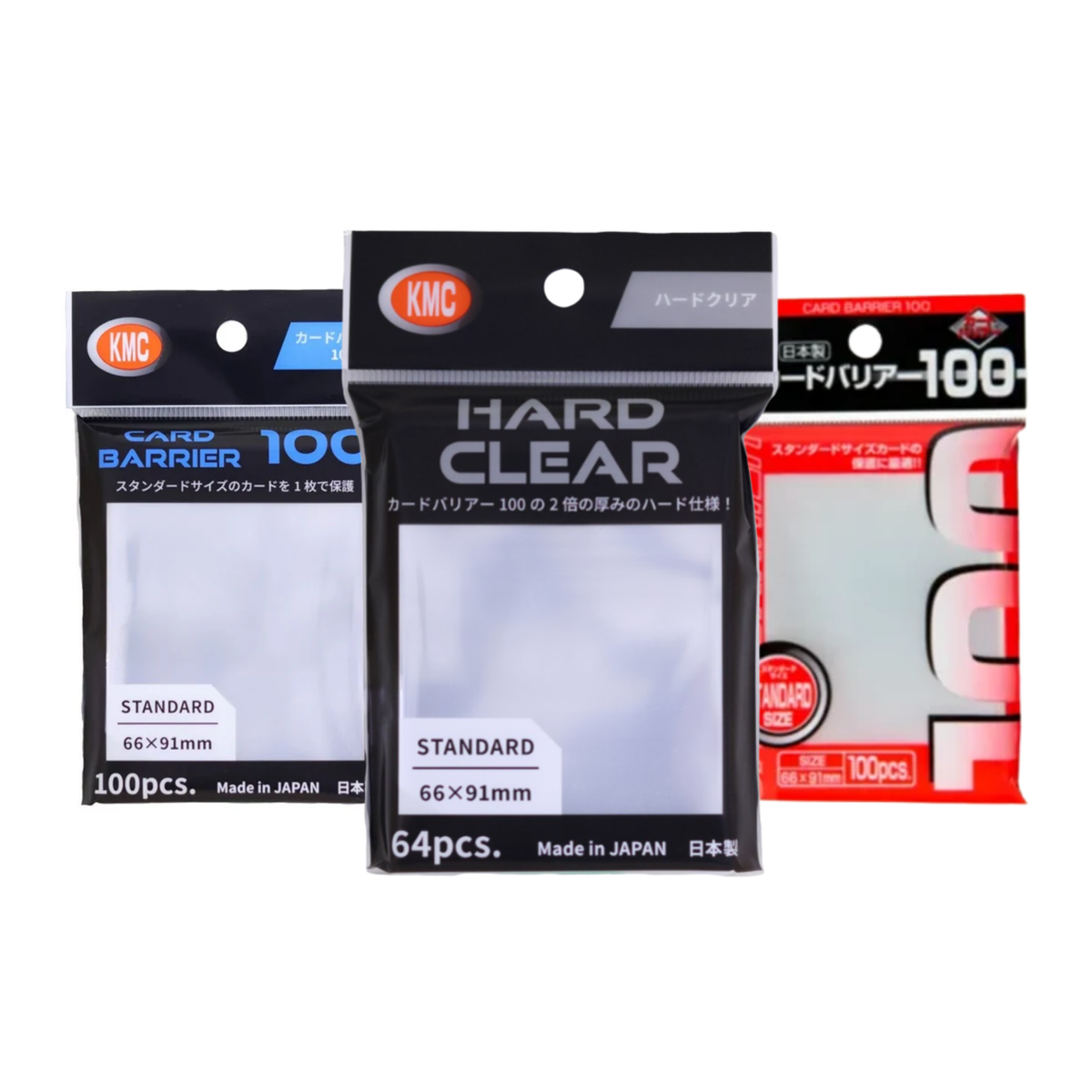 KMC Sleeve Card Barrier Clear [Standard Hard/Standard Soft]-Standard Hard(New)-KMC-Ace Cards & Collectibles