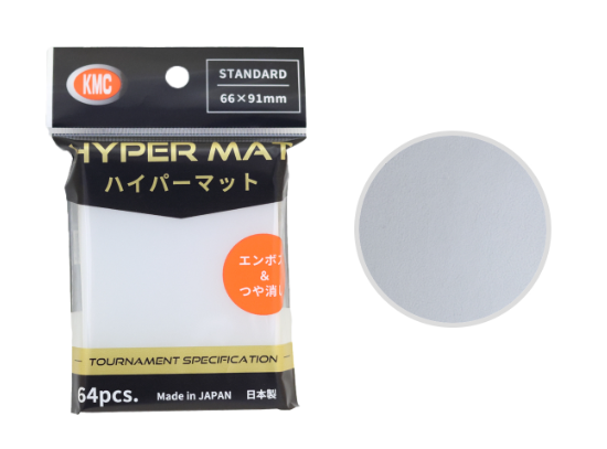 KMC Sleeve Card Barrier Standard Size "Hyper Mat" (New 2025)-Clear-KMC-Ace Cards & Collectibles