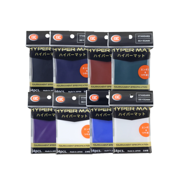 KMC Sleeve Card Barrier Standard Size "Hyper Mat" (New 2025)-Clear-KMC-Ace Cards & Collectibles