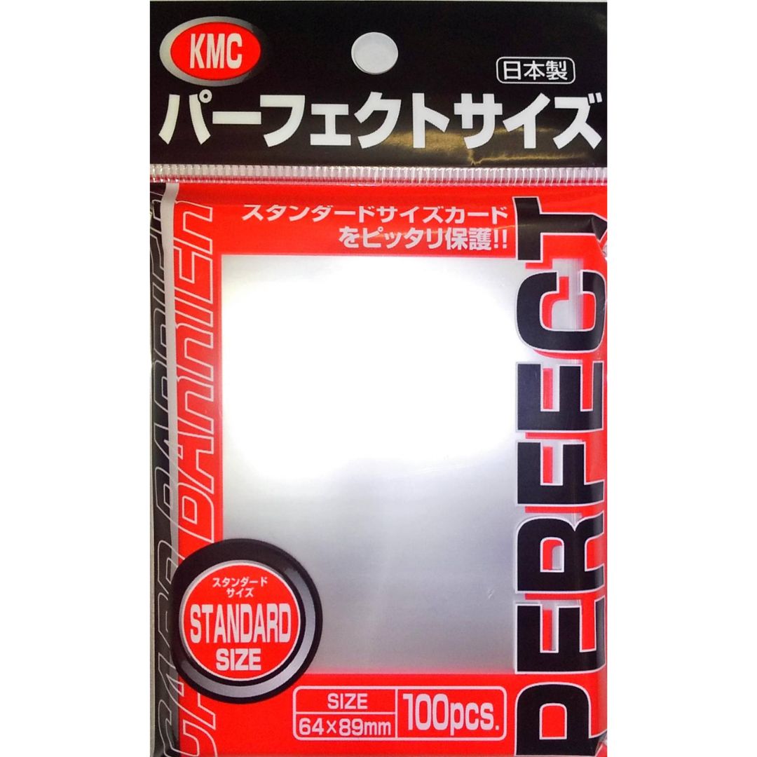 KMC Sleeve Perfect Fit - Standard Clear (K-Pop /Digimon/ Pokemon / One-Piece Card)-KMC-Ace Cards &amp; Collectibles