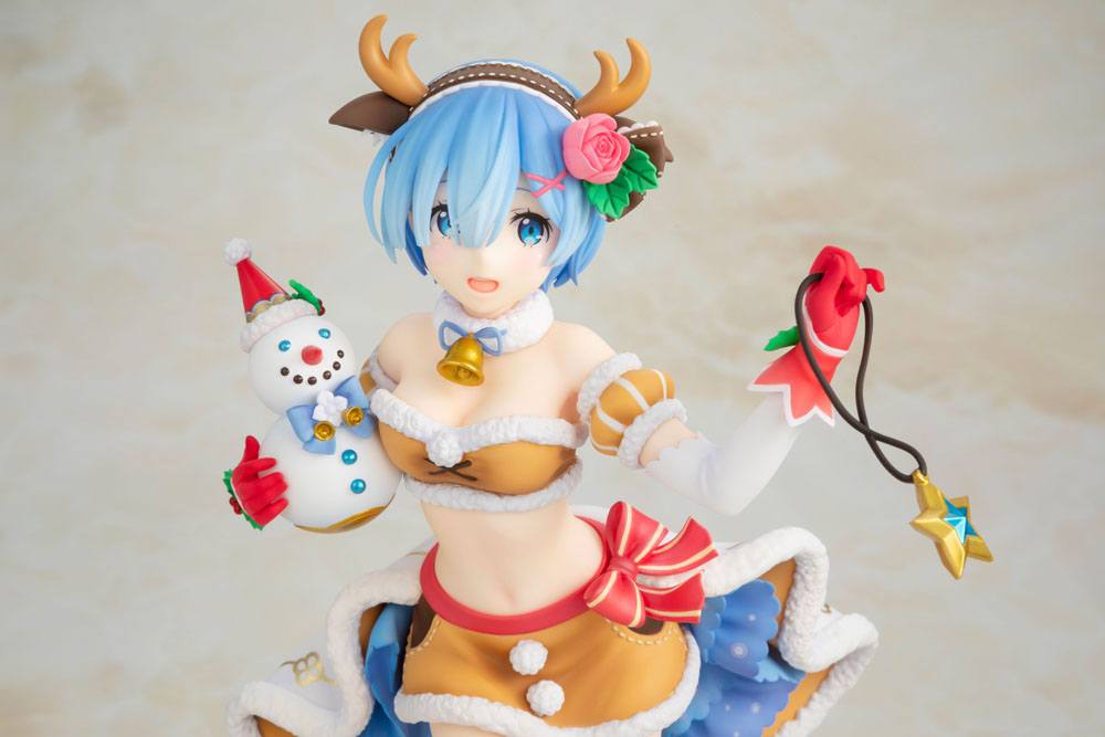 KD Colle Re:ZERO-Starting Life In Another World Statue 1/7 &quot;Rem&quot; (Christmas Maid Ver.)-Kadokawa-Ace Cards &amp; Collectibles