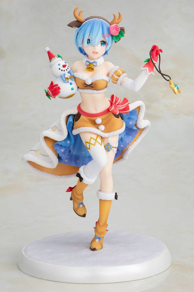 KD Colle Re:ZERO-Starting Life In Another World Statue 1/7 &quot;Rem&quot; (Christmas Maid Ver.)-Kadokawa-Ace Cards &amp; Collectibles