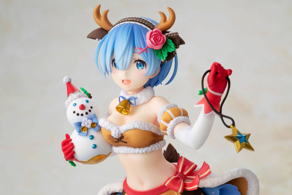 KD Colle Re:ZERO-Starting Life In Another World Statue 1/7 &quot;Rem&quot; (Christmas Maid Ver.)-Kadokawa-Ace Cards &amp; Collectibles