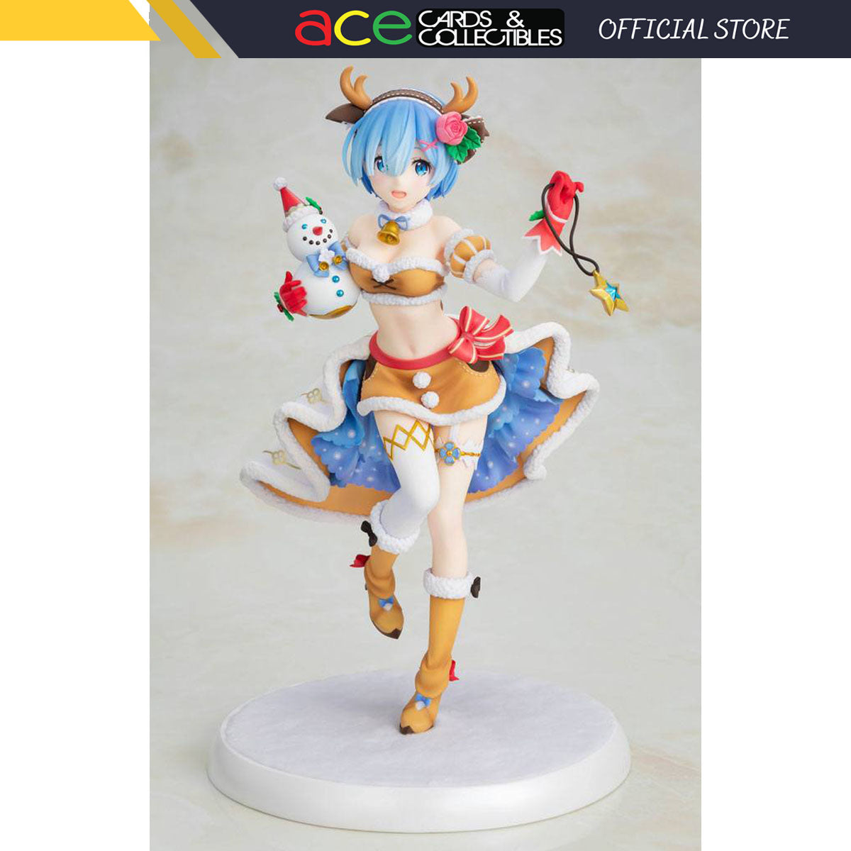 KD Colle Re:ZERO-Starting Life In Another World Statue 1/7 &quot;Rem&quot; (Christmas Maid Ver.)-Kadokawa-Ace Cards &amp; Collectibles