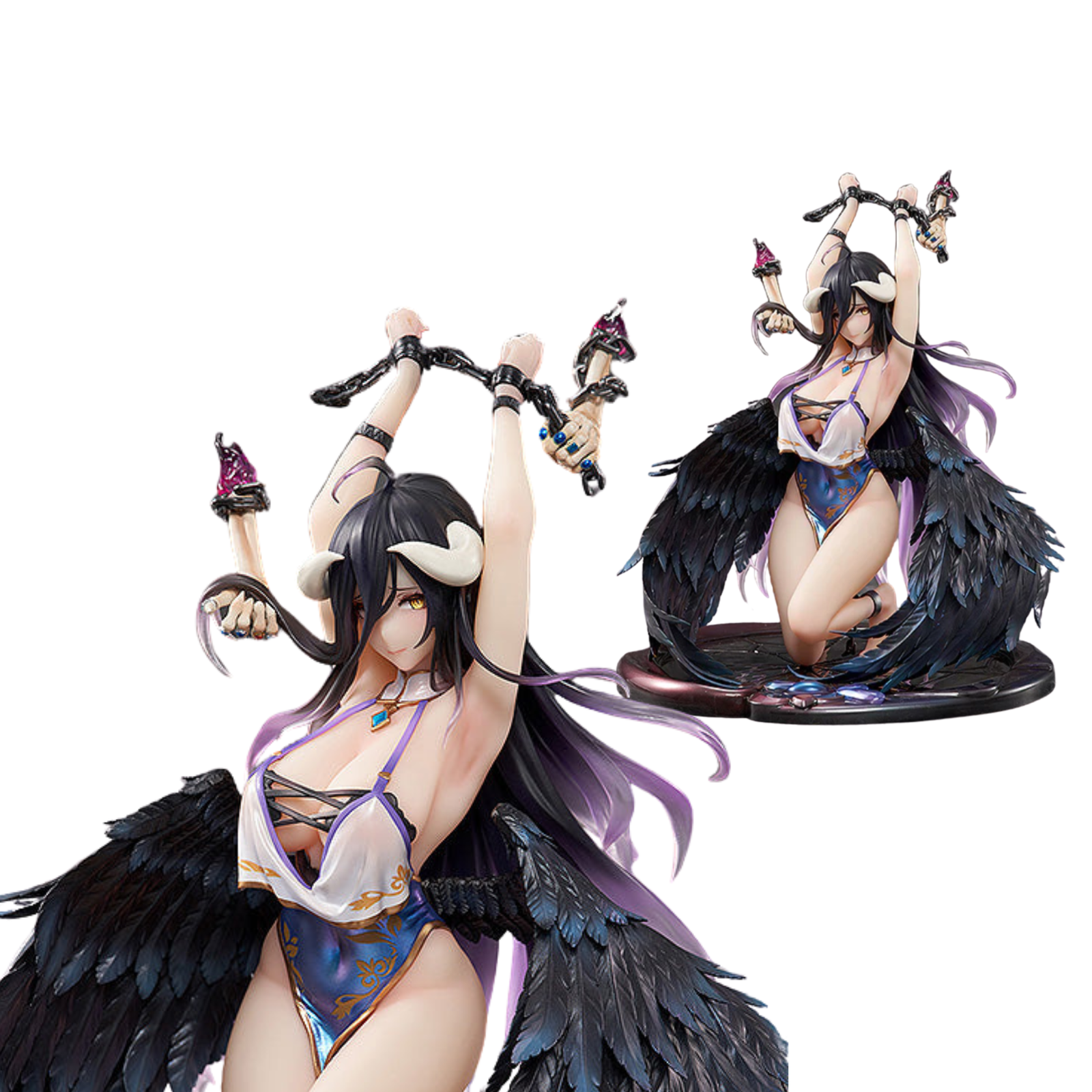 OVERLORD 1/7 Scale Figure "Albedo" (Restrained Ver.)-Kadokawa-Ace Cards & Collectibles