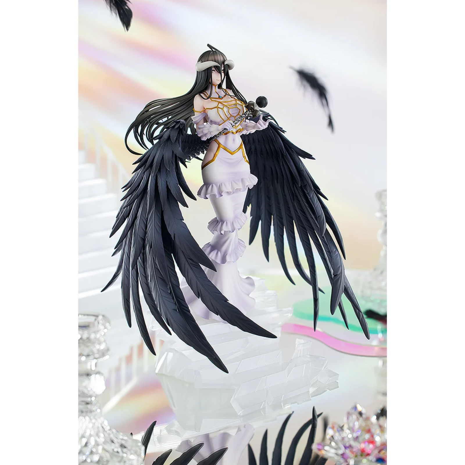 Overlord 1/7 Scale Figure "Albedo" (10th Anniversary So-Bin Ver.)-Kadokawa-Ace Cards & Collectibles