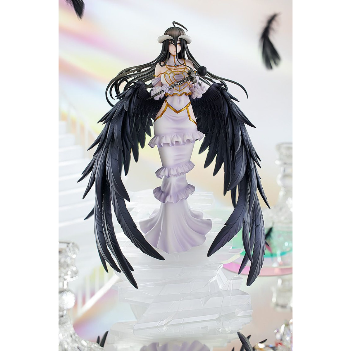 Overlord 1/7 Scale Figure "Albedo" (10th Anniversary So-Bin Ver.)-Kadokawa-Ace Cards & Collectibles