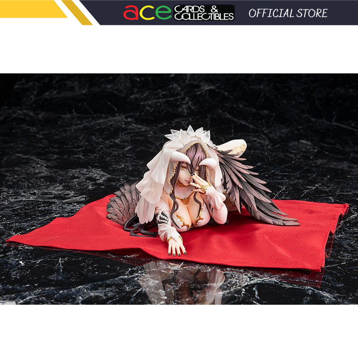 Overlord IV 1/7 Figure "Albedo" (Bride Ver.)-Kadokawa-Ace Cards & Collectibles