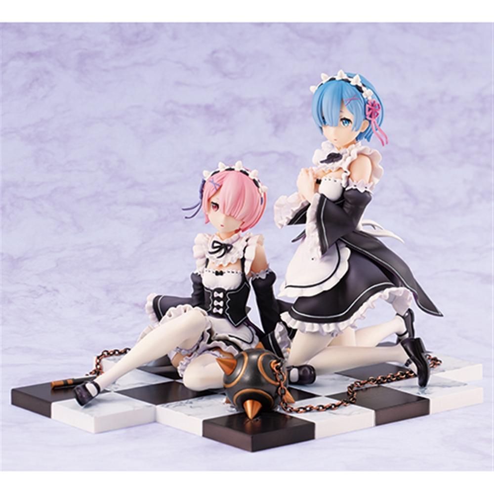 Re: Life in a Different World from Zero - Ram &amp; Rem Special Pedestal Complete Set Ver.-Kadokawa-Ace Cards &amp; Collectibles