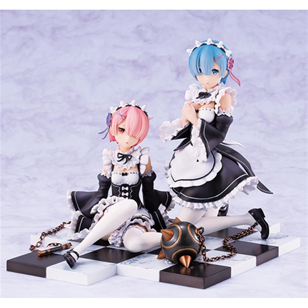 Re: Life in a Different World from Zero - Ram &amp; Rem Special Pedestal Complete Set Ver.-Kadokawa-Ace Cards &amp; Collectibles