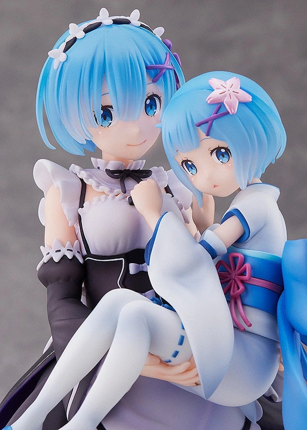 Re: Zero Starting Life in Another World &quot;Rem &amp; Childhood Rem&quot; Figure-Kadokawa-Ace Cards &amp; Collectibles