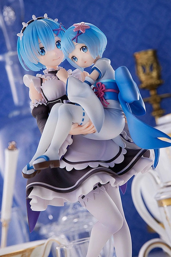 Re: Zero Starting Life in Another World &quot;Rem &amp; Childhood Rem&quot; Figure-Kadokawa-Ace Cards &amp; Collectibles
