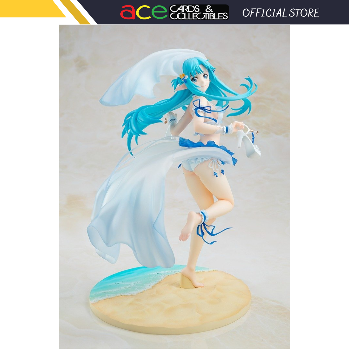 Sword Art Online 1/7 Scale Painted Figure "Asuna" (Summer Wedding Ver.)-Kadokawa-Ace Cards & Collectibles