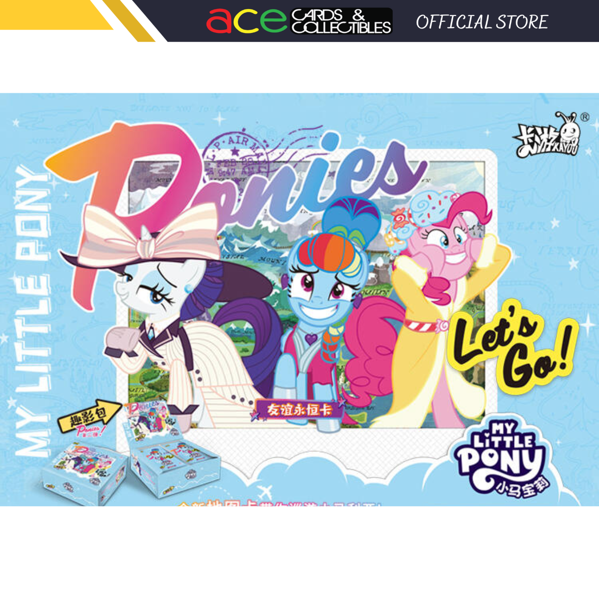 My Little Pony 小马宝莉 友谊永恒卡 趣影包第二弹-Single Pack (Random)-Kayou-Ace Cards & Collectibles