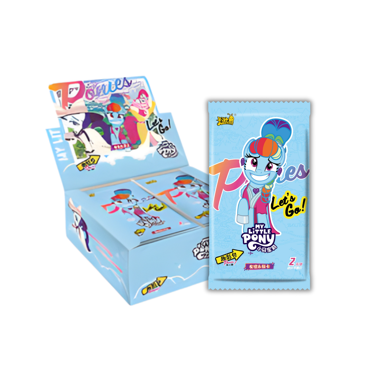 My Little Pony 小马宝莉 友谊永恒卡 趣影包第二弹-Single Pack (Random)-Kayou-Ace Cards & Collectibles