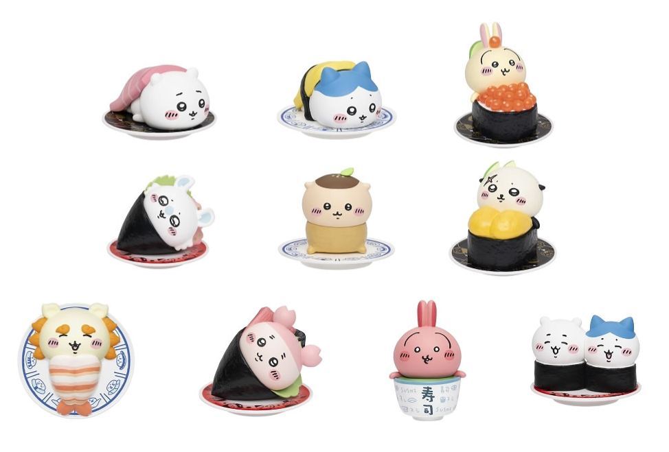 Chiikawa Sushi Theme Figure Collection Series-Single Box (Random)-Kitan Club-Ace Cards & Collectibles