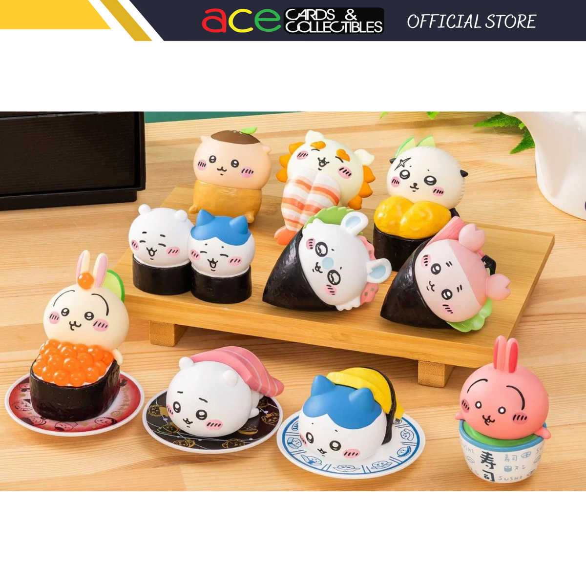 Chiikawa Sushi Theme Figure Collection Series-Single Box (Random)-Kitan Club-Ace Cards & Collectibles