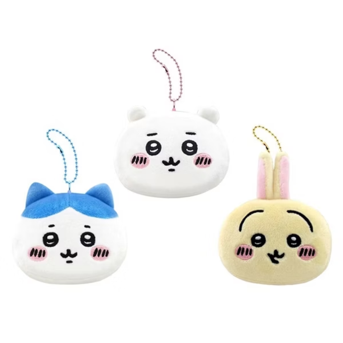 Kitan Club x Chiikawa Soft Big Face Plush Pendants Series-Single Box (Random)-Kitan Club-Ace Cards &amp; Collectibles