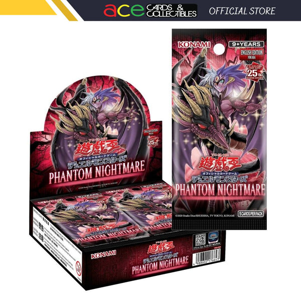 Yu-Gi-Oh Duel Monsters Phantom Nightmare (English)-Single Pack (Random)-Konami-Ace Cards & Collectibles