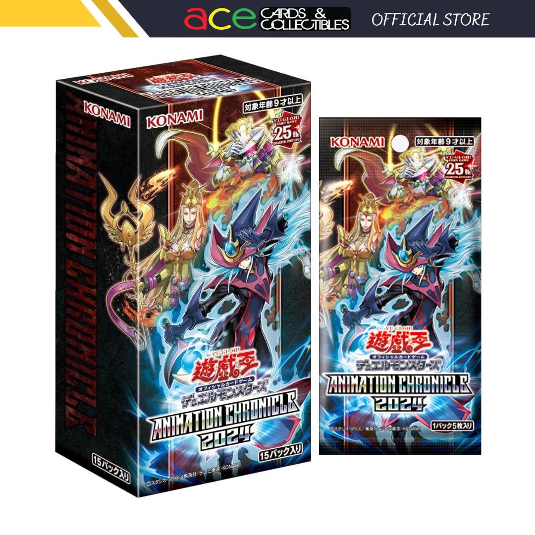 Yu-Gi-Oh OCG Animation Chronicle 2024 (Japanese)-Single Pack (Random)-Konami-Ace Cards &amp; Collectibles