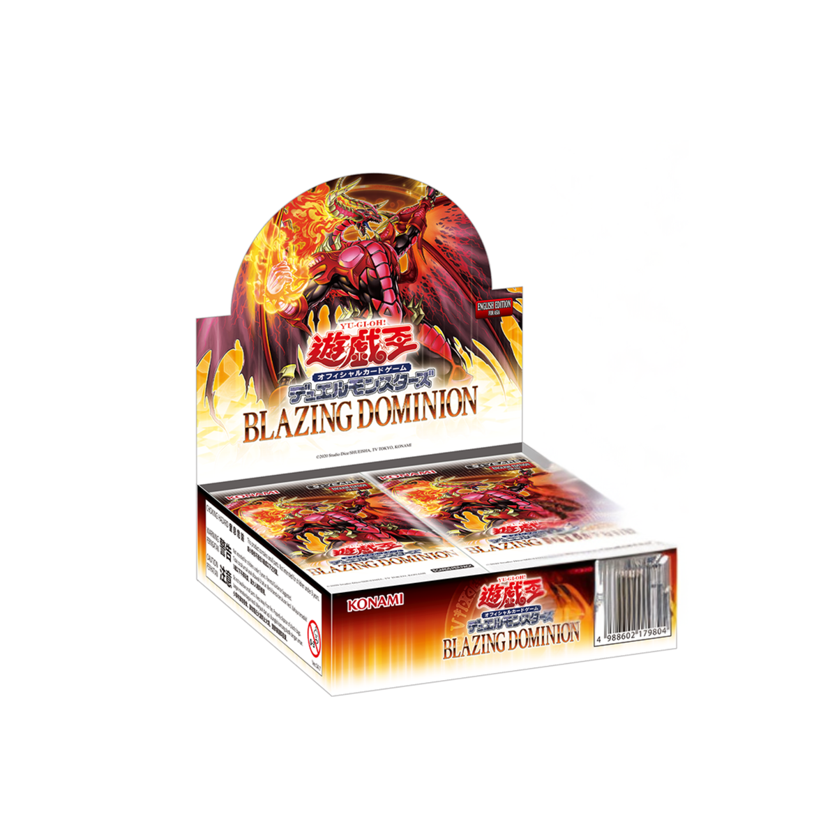 Yu-Gi-Oh OCG : Blazing Dominion Booster [CG2063-AE] (English)-Booster Box (30pcs)-Konami-Ace Cards & Collectibles